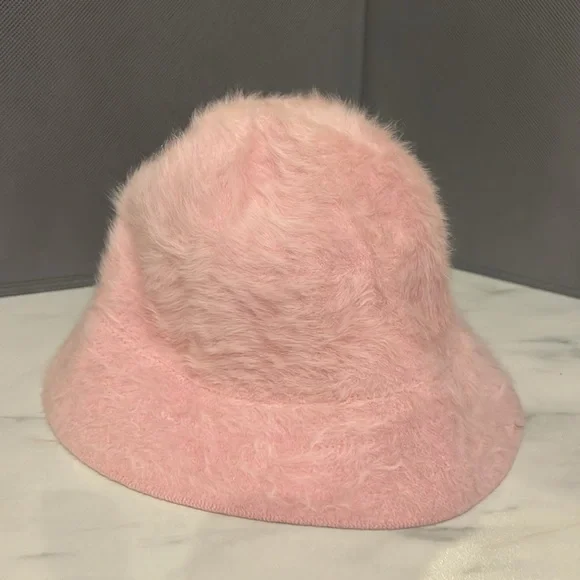 Y2K Vintage Fur Kangol Bucket Hat - Picture 3 of 6